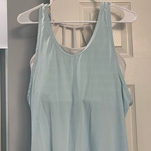 Athleta tank top with sports bra